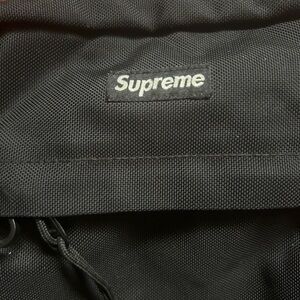 Supreme Black bag with Textured Nylon Finish